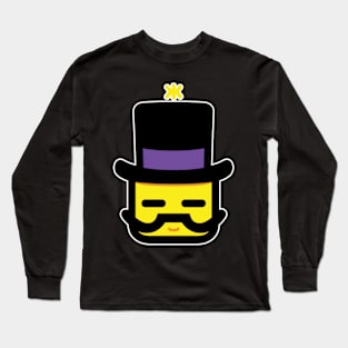 Moustacheing Questions Long Sleeve T-Shirt